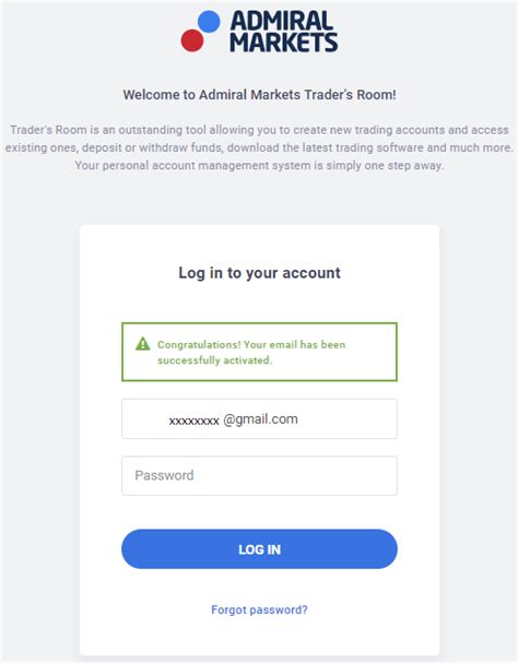 admiral markets login.